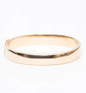 10 mm Square Plain Bangle