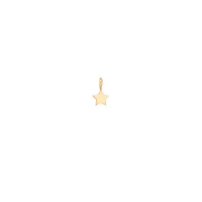 14k Single Midi Bitty Star Charm