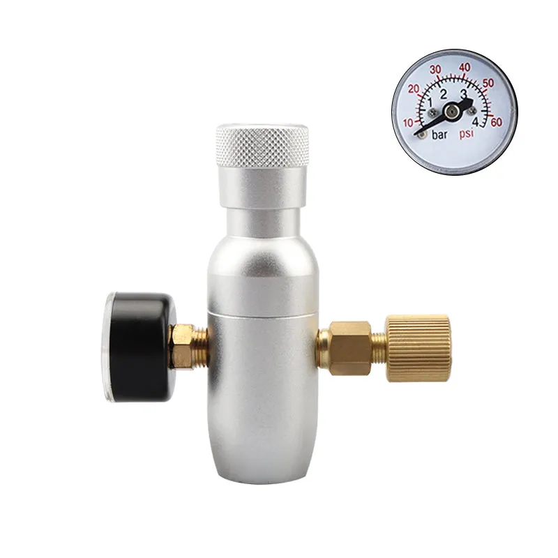 2020 Newest Co2 Charger Kit, 0-60Psi Co2 Regulator Mini Keg Charger With Ball Lock Gas Disconnect Po