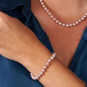 6.5-7.0 mm AAA Lavender Freshwater Pearl Bracelet