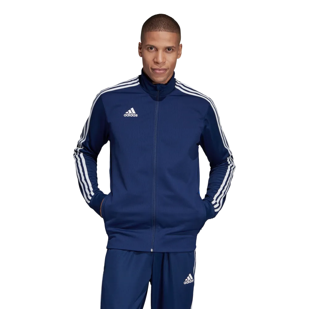 Adidas Adult Tiro 19 Training Jacket (Dark Blue/Blue/White)