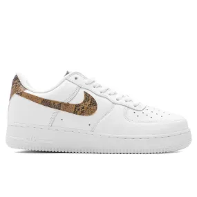 Air Force 1 Low Retro PRM QS 'Ivory Snake' - White/Elemental Gold/Dark Hazel