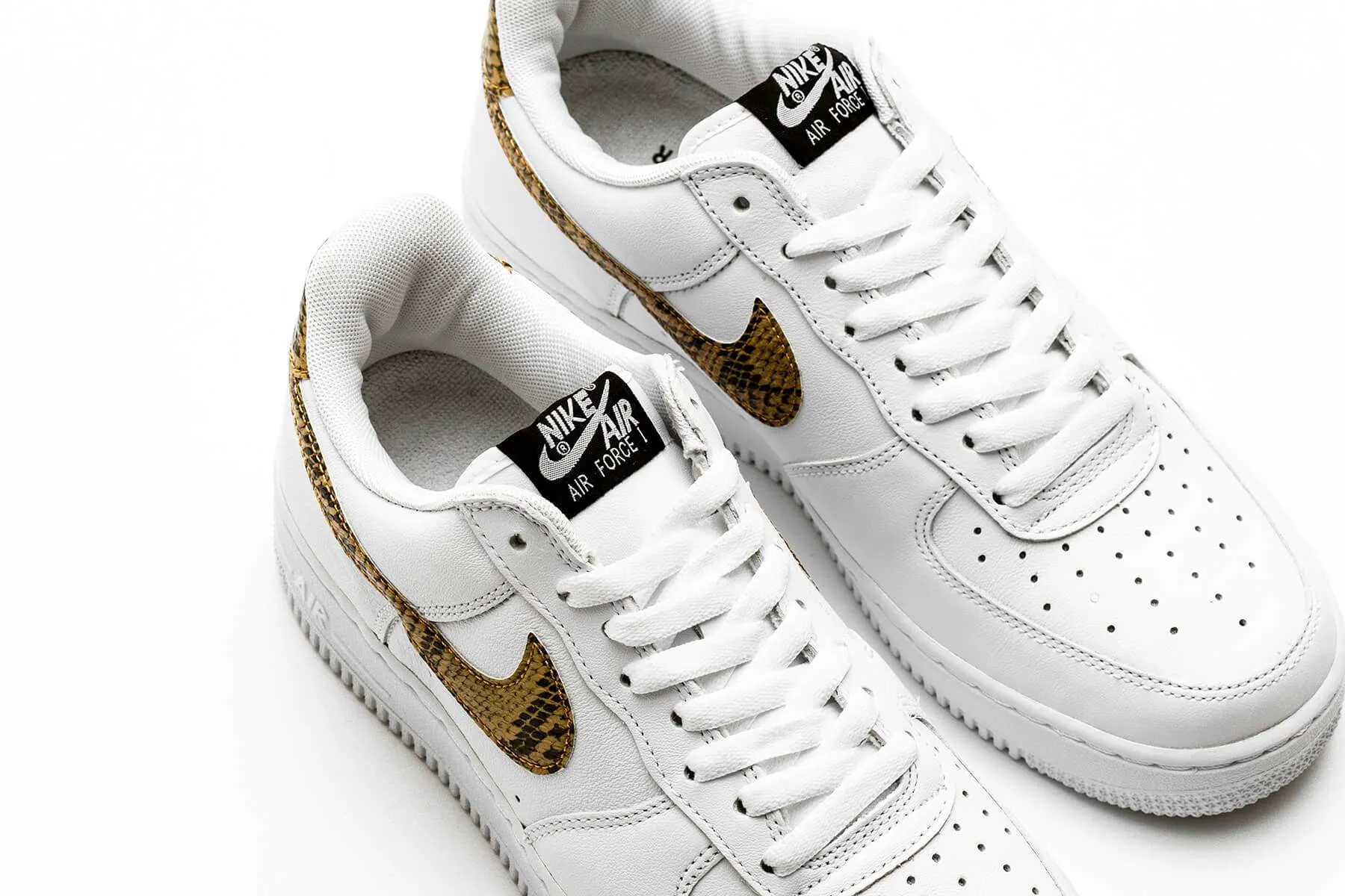 Air Force 1 Low Retro PRM QS 'Ivory Snake' - White/Elemental Gold/Dark Hazel