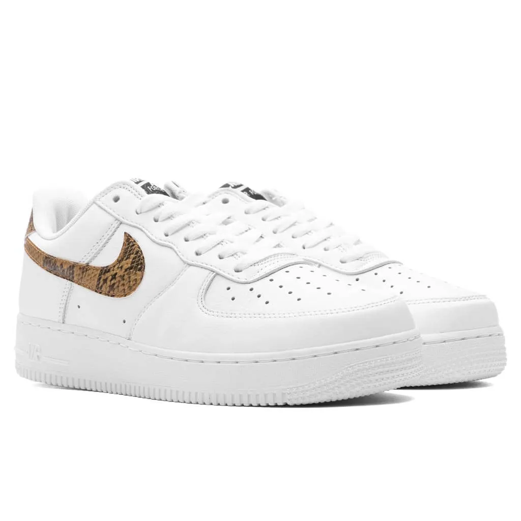 Air Force 1 Low Retro PRM QS 'Ivory Snake' - White/Elemental Gold/Dark Hazel