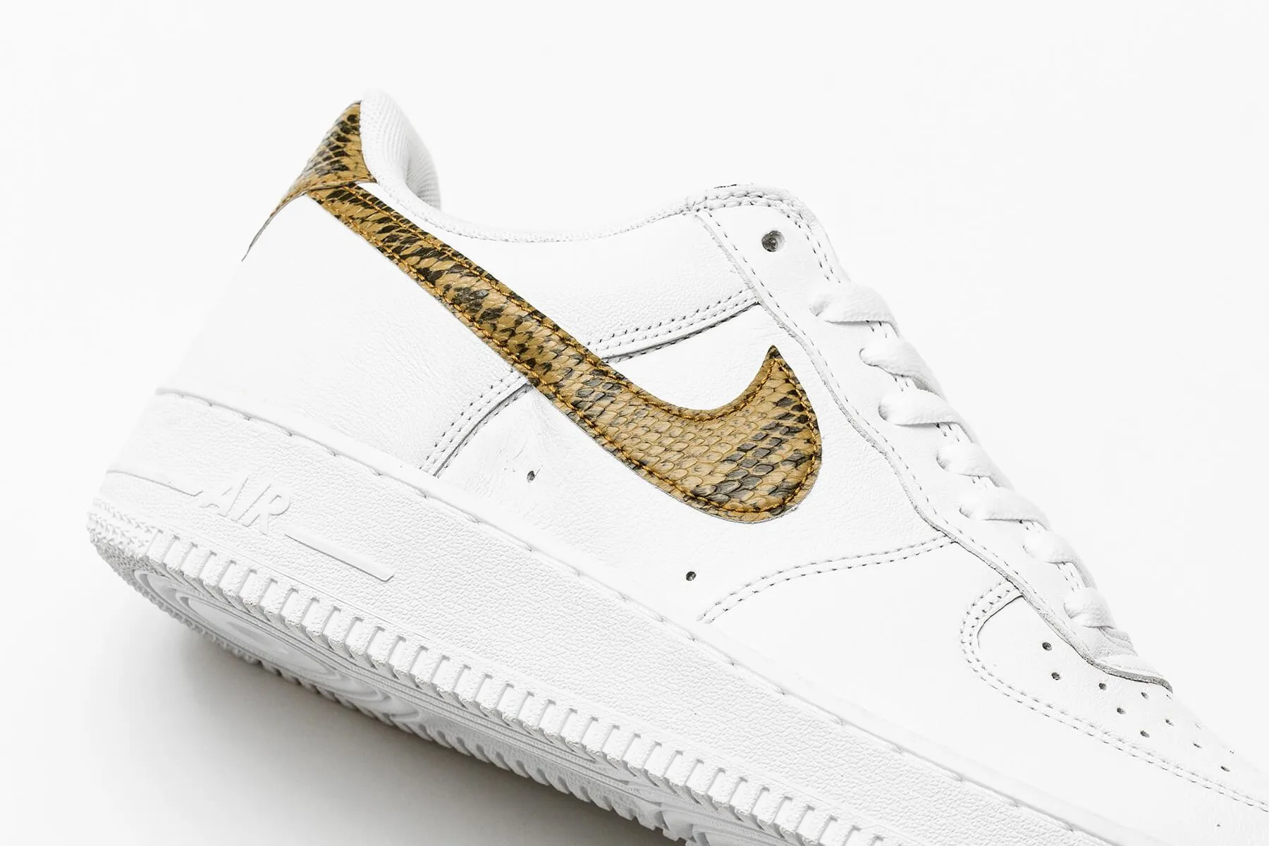 Air Force 1 Low Retro PRM QS 'Ivory Snake' - White/Elemental Gold/Dark Hazel