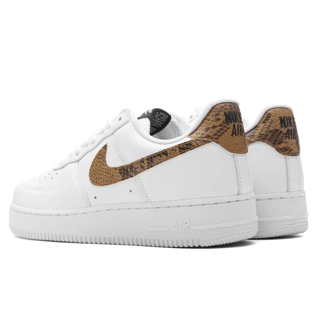 Air Force 1 Low Retro PRM QS 'Ivory Snake' - White/Elemental Gold/Dark Hazel