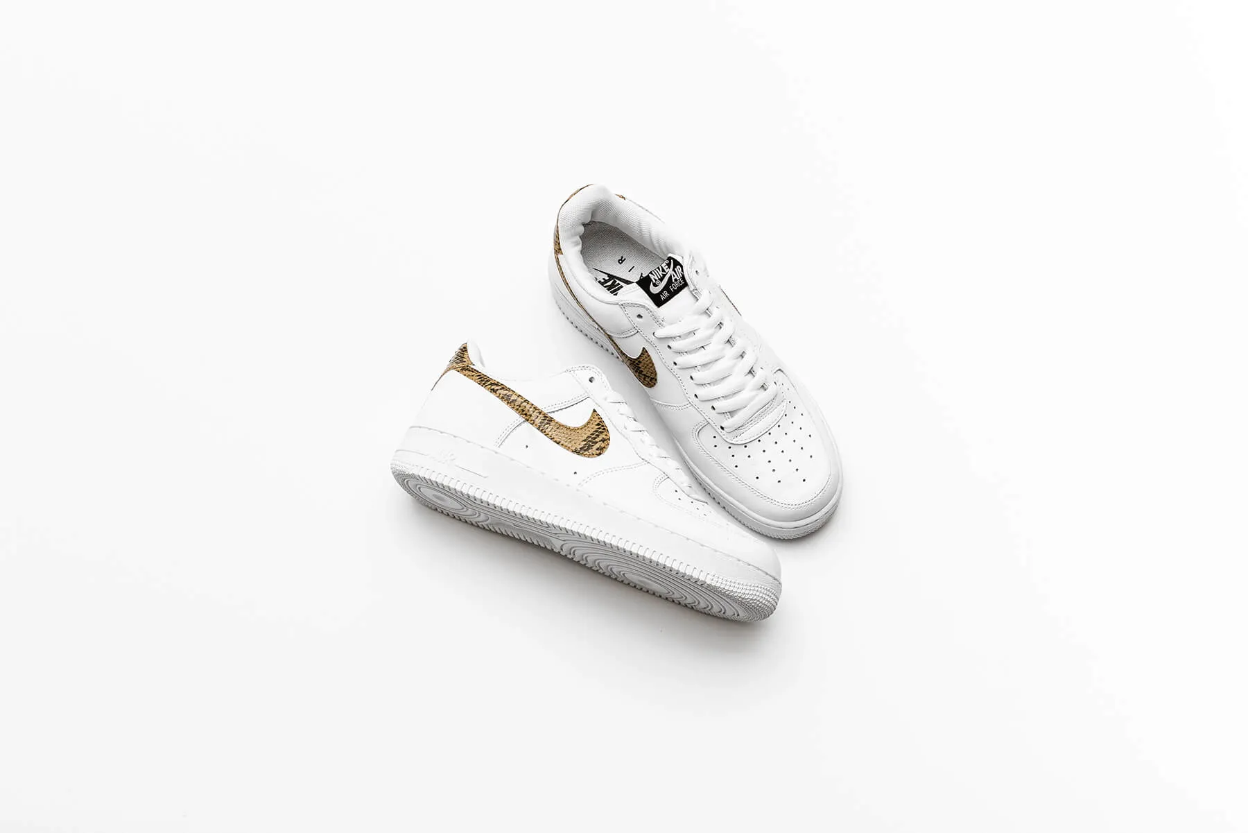 Air Force 1 Low Retro PRM QS 'Ivory Snake' - White/Elemental Gold/Dark Hazel