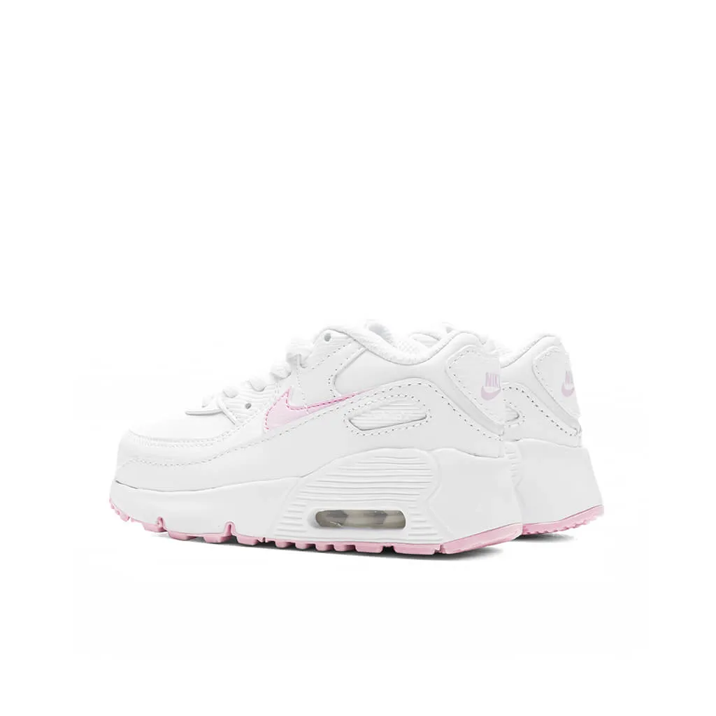 Air Max 90 (TD) - White/Pink Foam