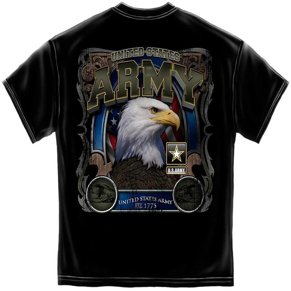 Army Eagle In Stone T-Shirt