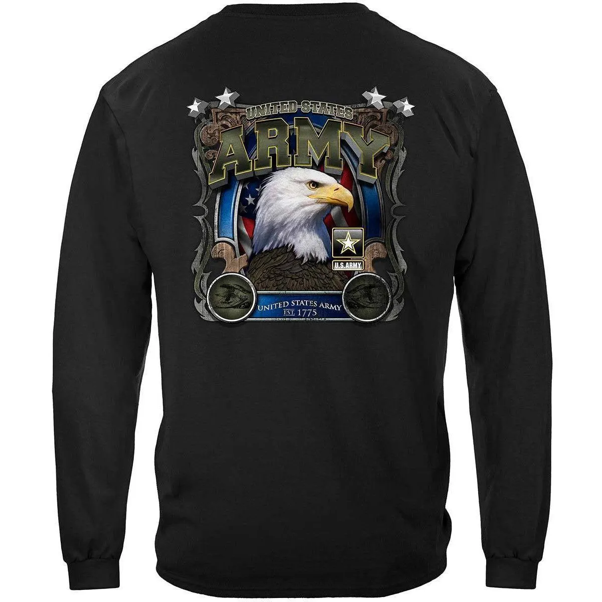 Army Eagle In Stone T-Shirt