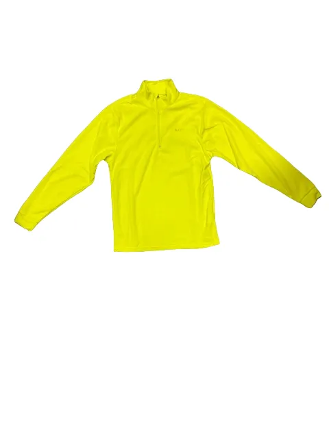 Astrolabe Boy's half-zip microfleece sweater JR8A TS25 1C 047 yellow