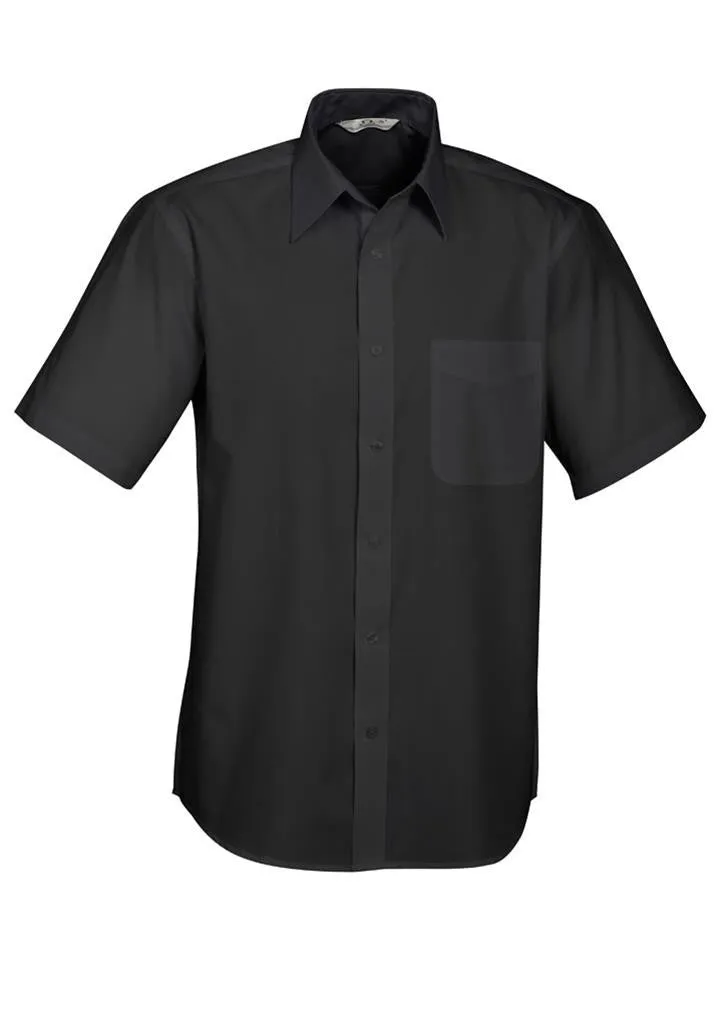 Biz Collection Mens Base S/S Shirt (S10512)