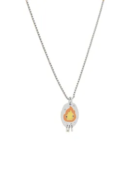 Calcifer Windchime Necklace - Sterling Silver (PRE-ORDER)