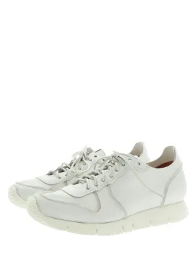 Carrera Sneakers In White Bianchetto Leather B5910BIAN-UG