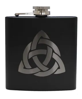 Celtic Knot Sporran Flask - 6oz