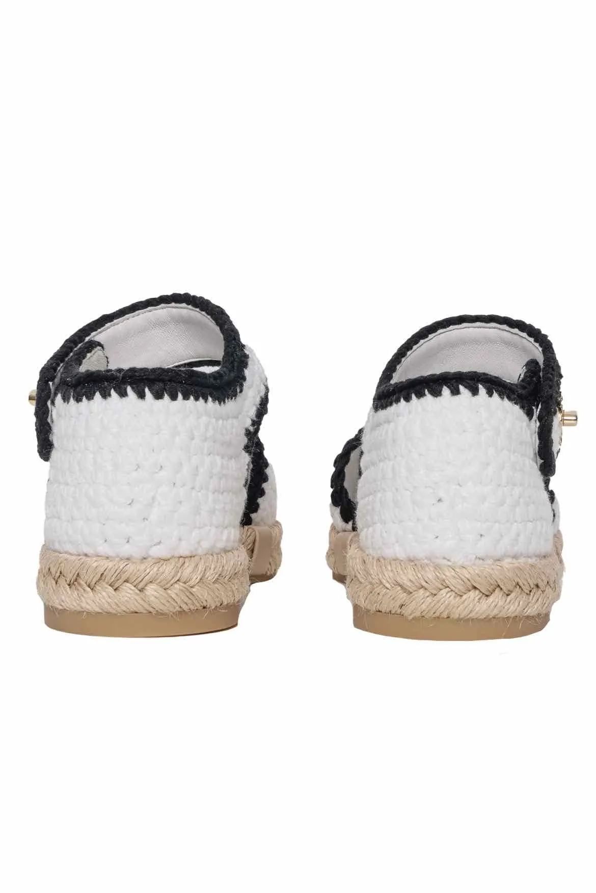 Chanel 2022 CC Knit Cap Toe Size 36 Espadrilles