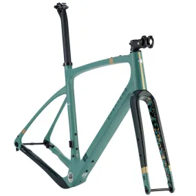 Chapter2 AO Gravel Disc Brake Frameset - Green/Camo