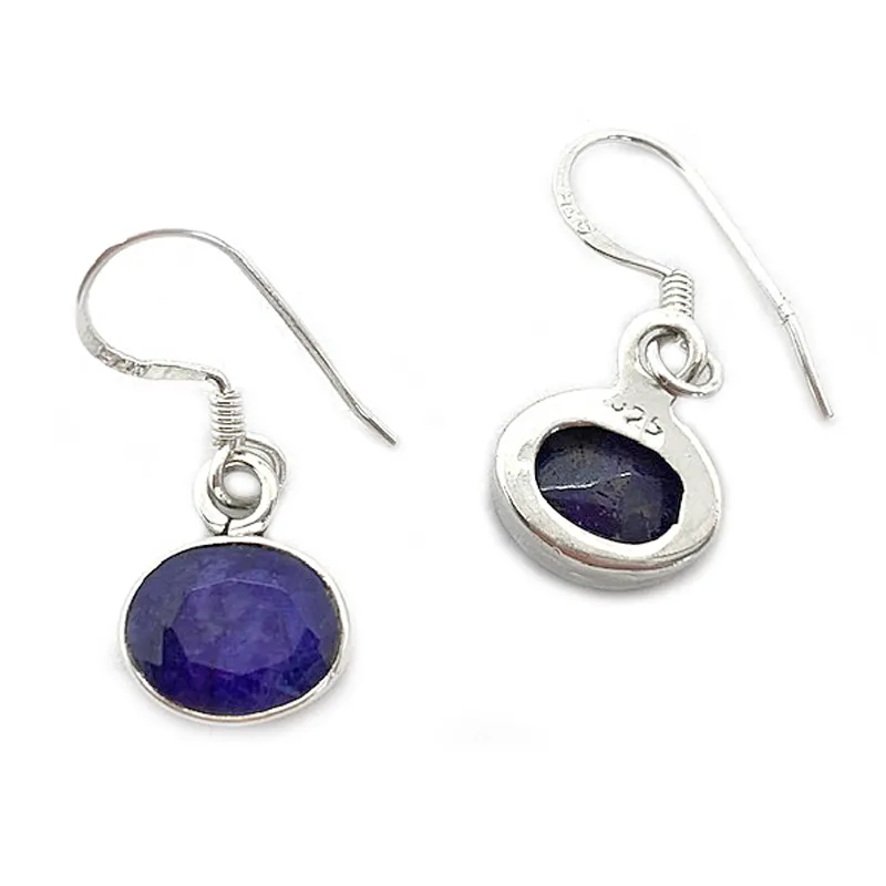 Chotto Sapphire Quartz Earrings