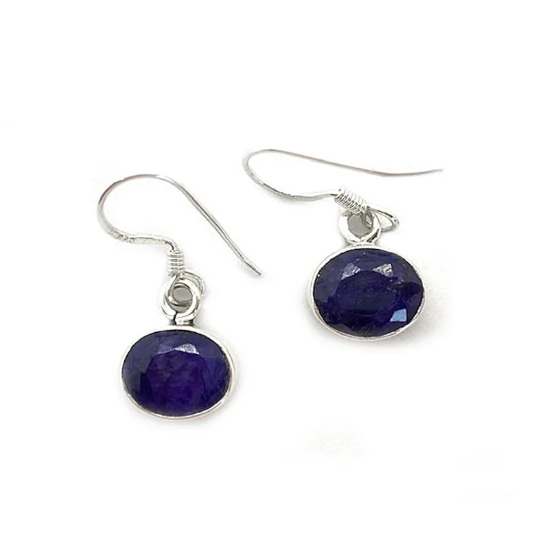 Chotto Sapphire Quartz Earrings