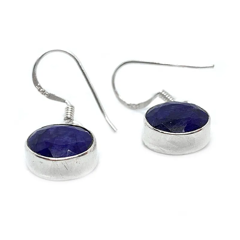 Chotto Sapphire Quartz Earrings