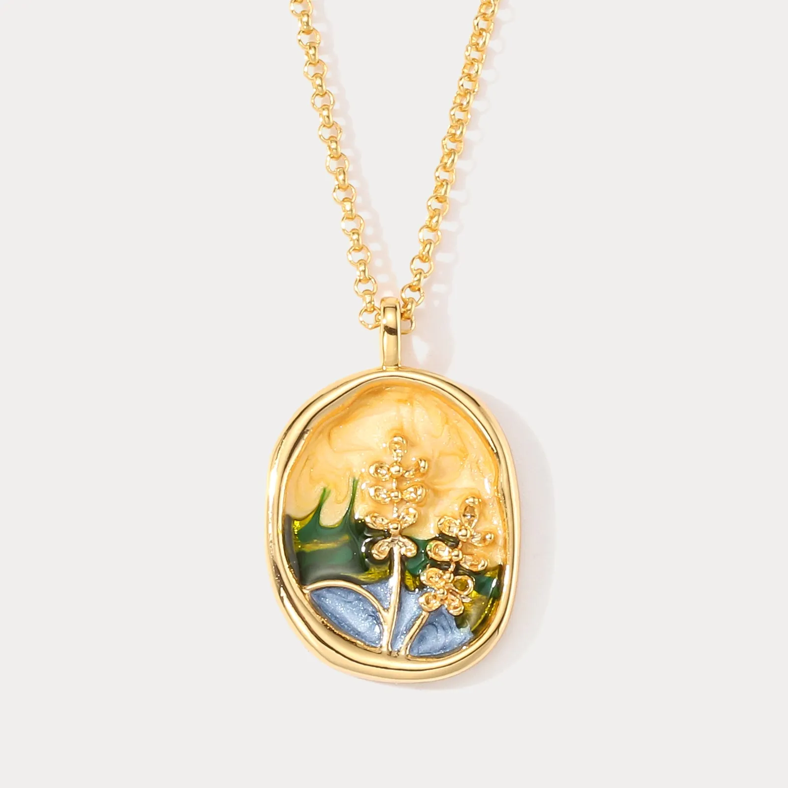 Country Cornfield Necklace