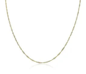 Dainty Singapore Chain Necklace