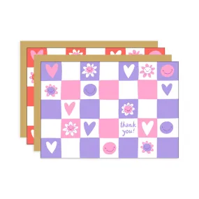 Daisy Check Mixed Boxed Card Set