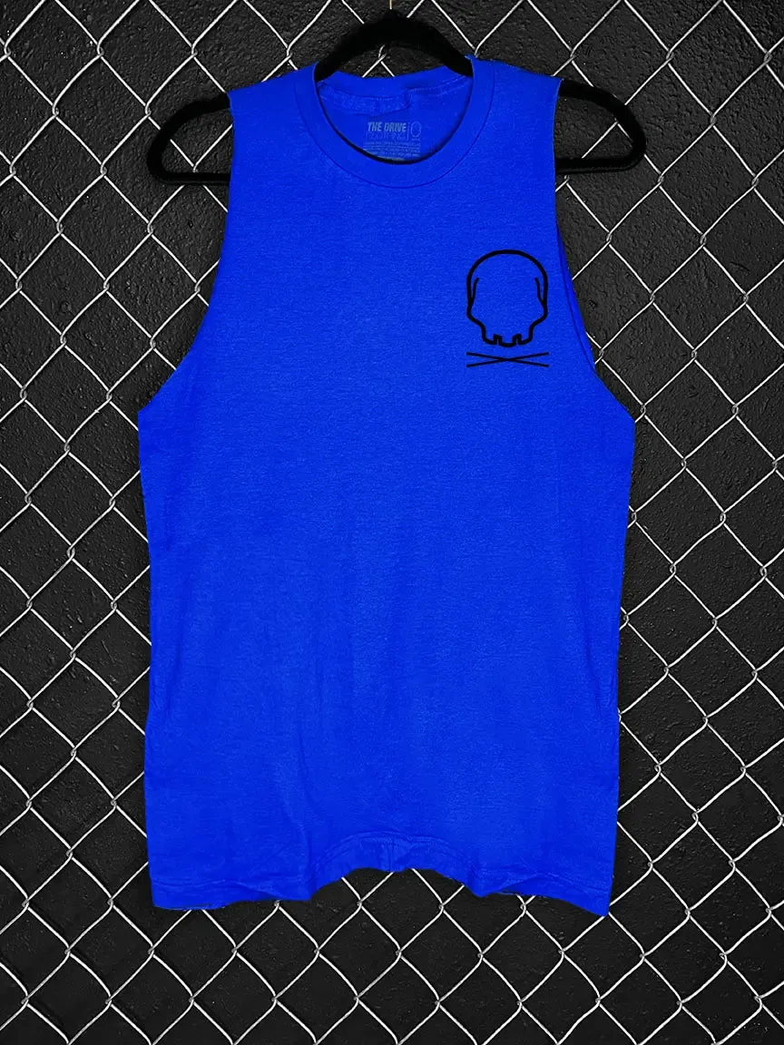 EVOLVE OR REPEAT TANK TOP*ROYAL*