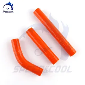 For KTM 250 SX XC 250SX 250XC 2007-2010 Motorcycle Silicone Radiator Coolant Hose Kit High Performance Pressure Temperature