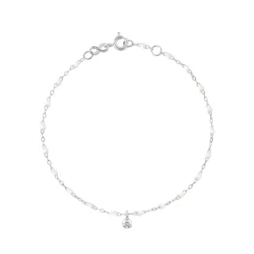 Gigi Supreme 1 Diamond Bracelet, White, White Gold, 6.7"