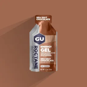 Gu Roctane Energy Gel- Sea Salt Chocolate   Caffeine