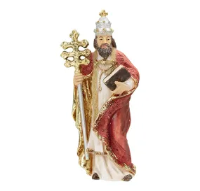 Hand Painted Statue of Saint Gregory the Great