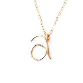 Handmade Initial Necklace