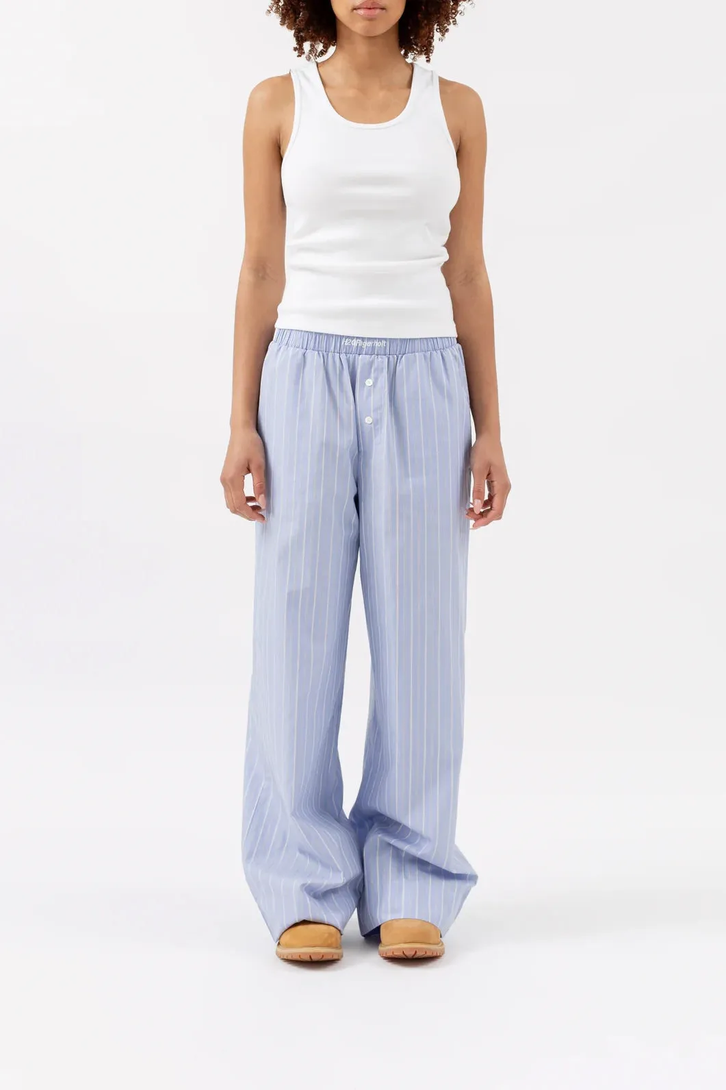 Hose PJ in Blue Stripe