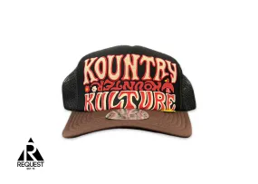 Kapital Kountry Kulture Trucker Black/Red