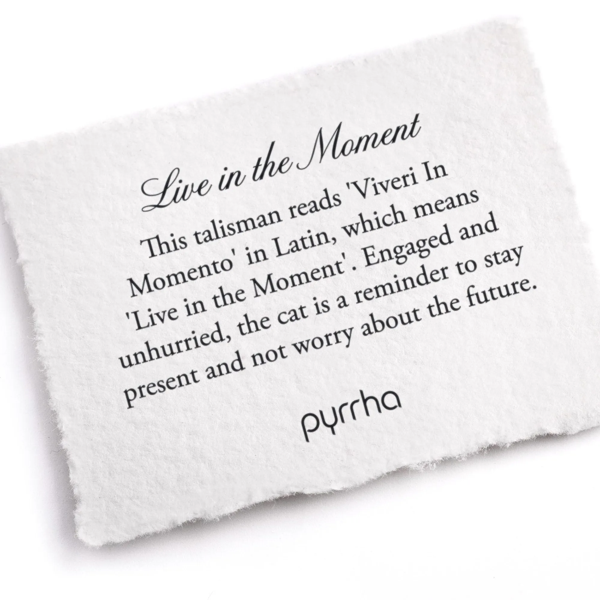 Live In The Moment