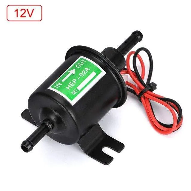 Low Pressure Universal Diesel Petrol Gasoline Electric Fuel Pump HEP-02A 12V 24V For Car Motorcycle