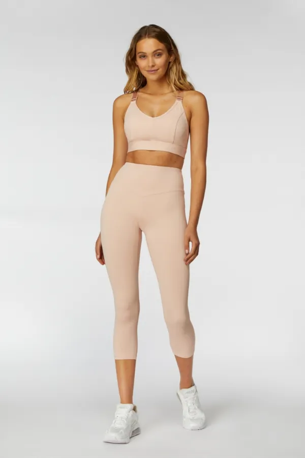 L'urv Activewear | Sweet Sanctuary 3/4 Legging - Blush