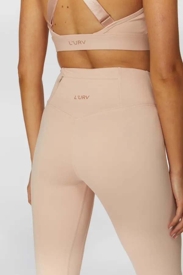 L'urv Activewear | Sweet Sanctuary 3/4 Legging - Blush