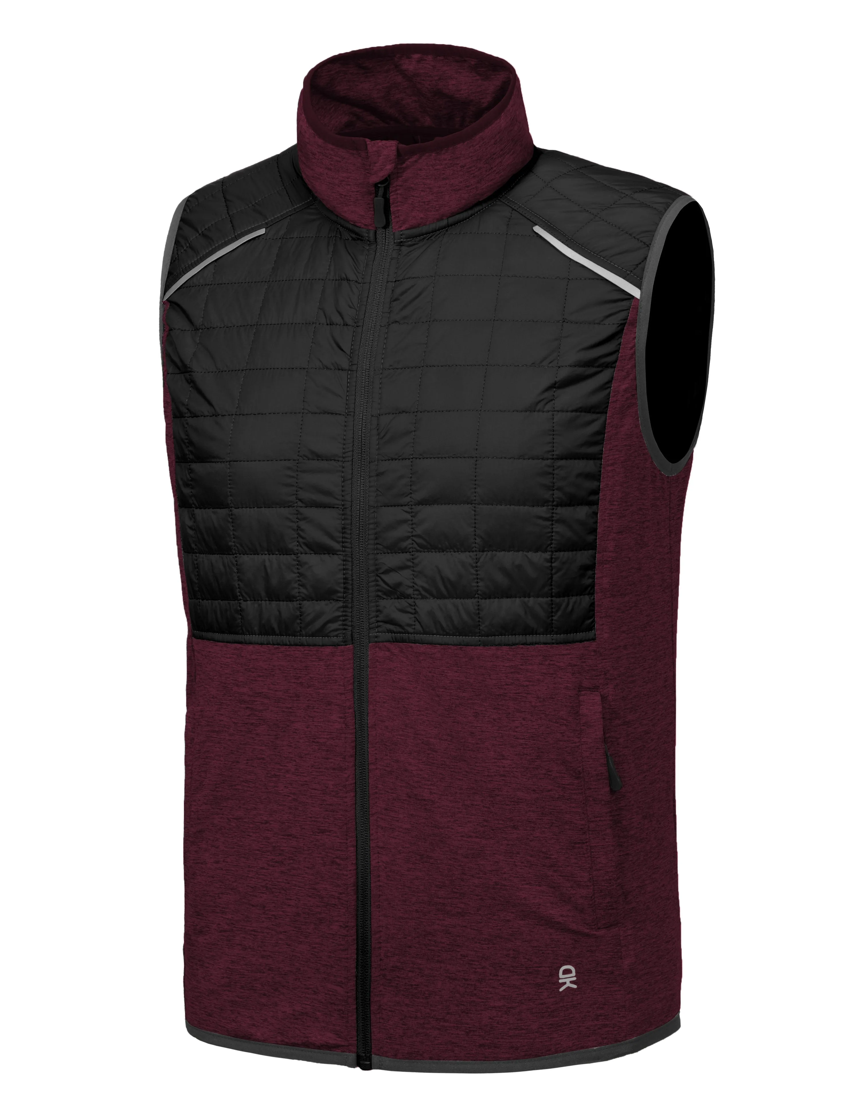 Men's Lightweight reflective stripes Warm Vest