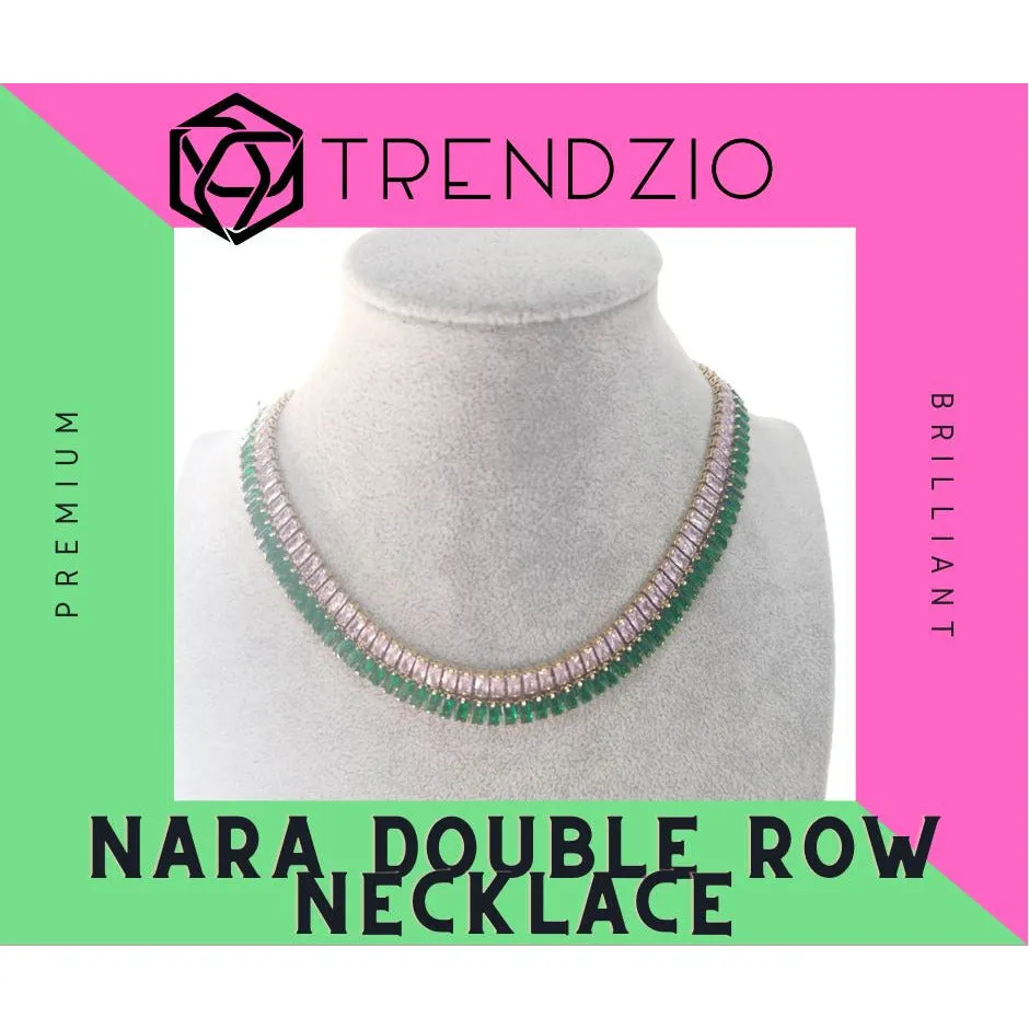 Nara Double Row Tennis Necklace