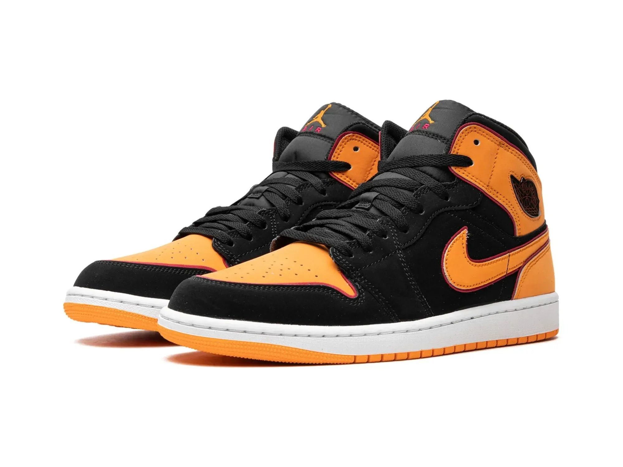 Nike Air Jordan 1 Mid "Orange Black"