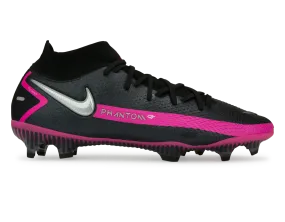 Nike Men's Phantom GT DF Elite FG Black/Pink Blast