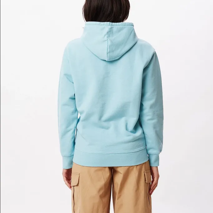 Obey Timeless Recycled men's hoodie 112470159 turquoise