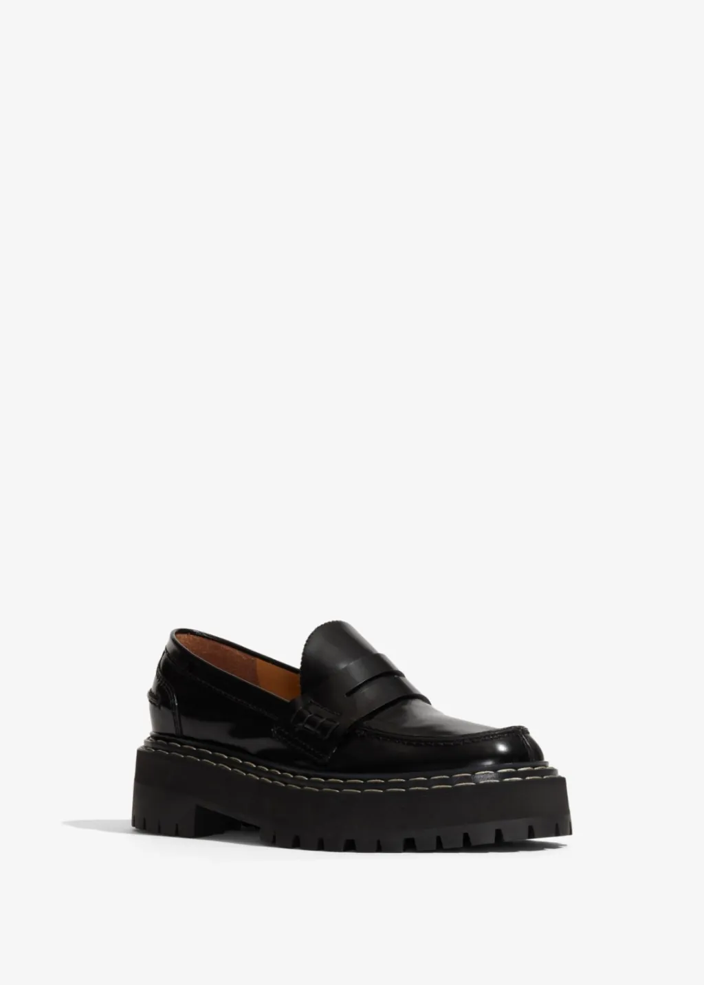 Proenza Schouler White Label Lug Sole Platform Loafers