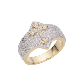 S925 Clustered Cross Ring