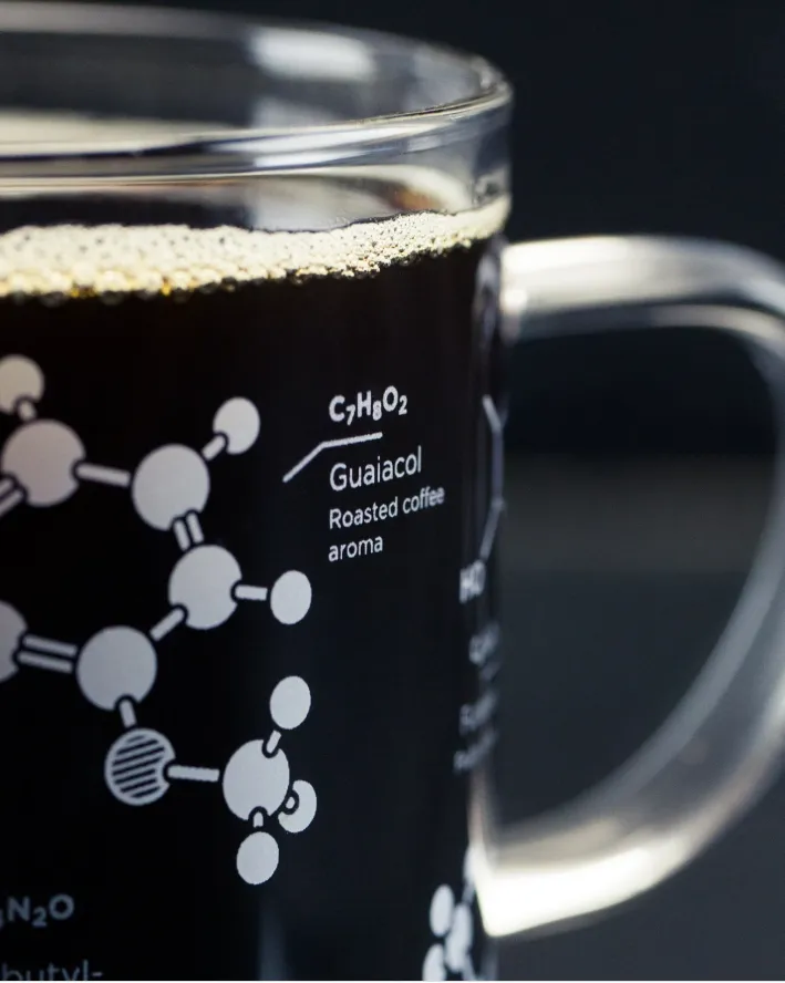 Science of Coffee Mug (13oz) - Glass