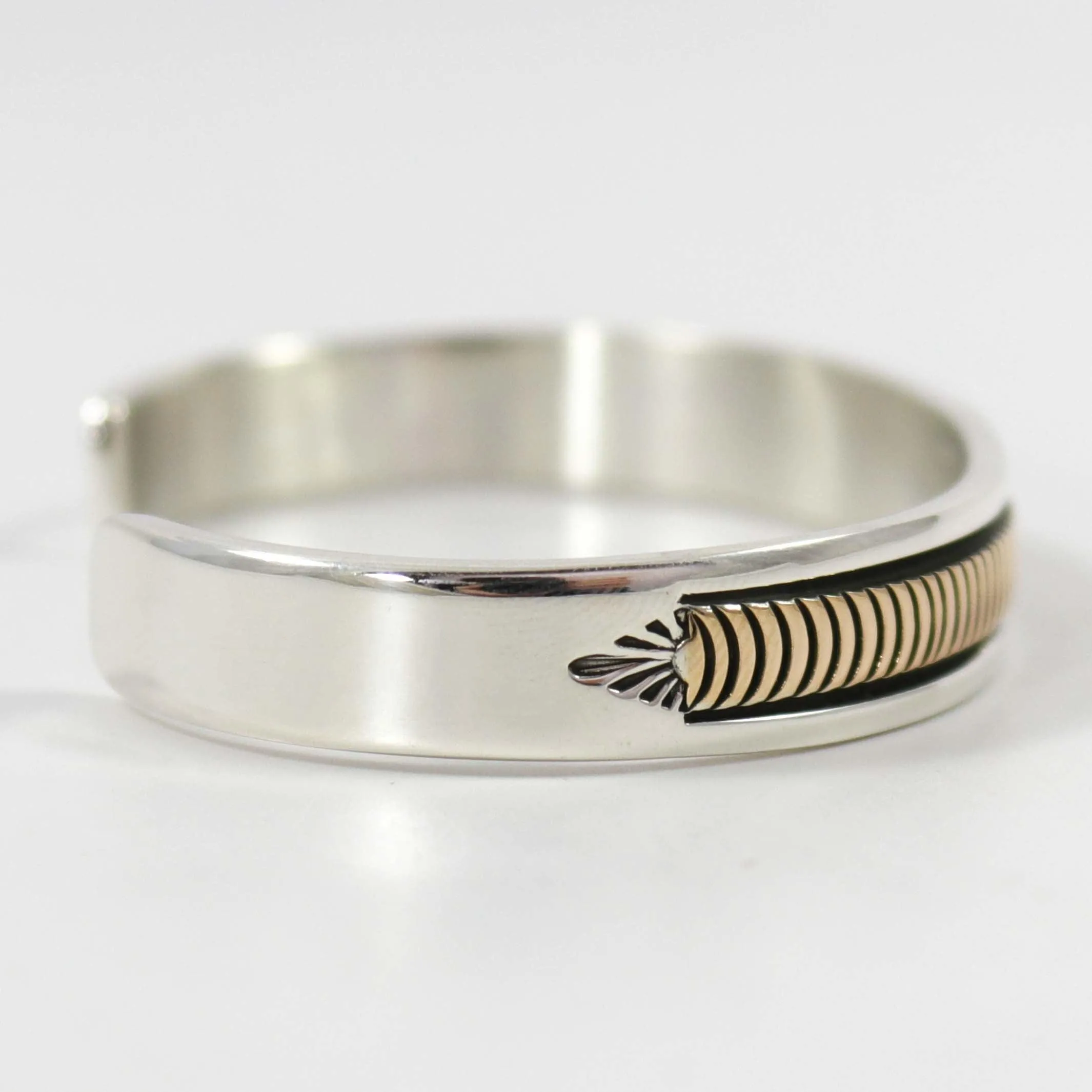 Silver and Gold Cuff