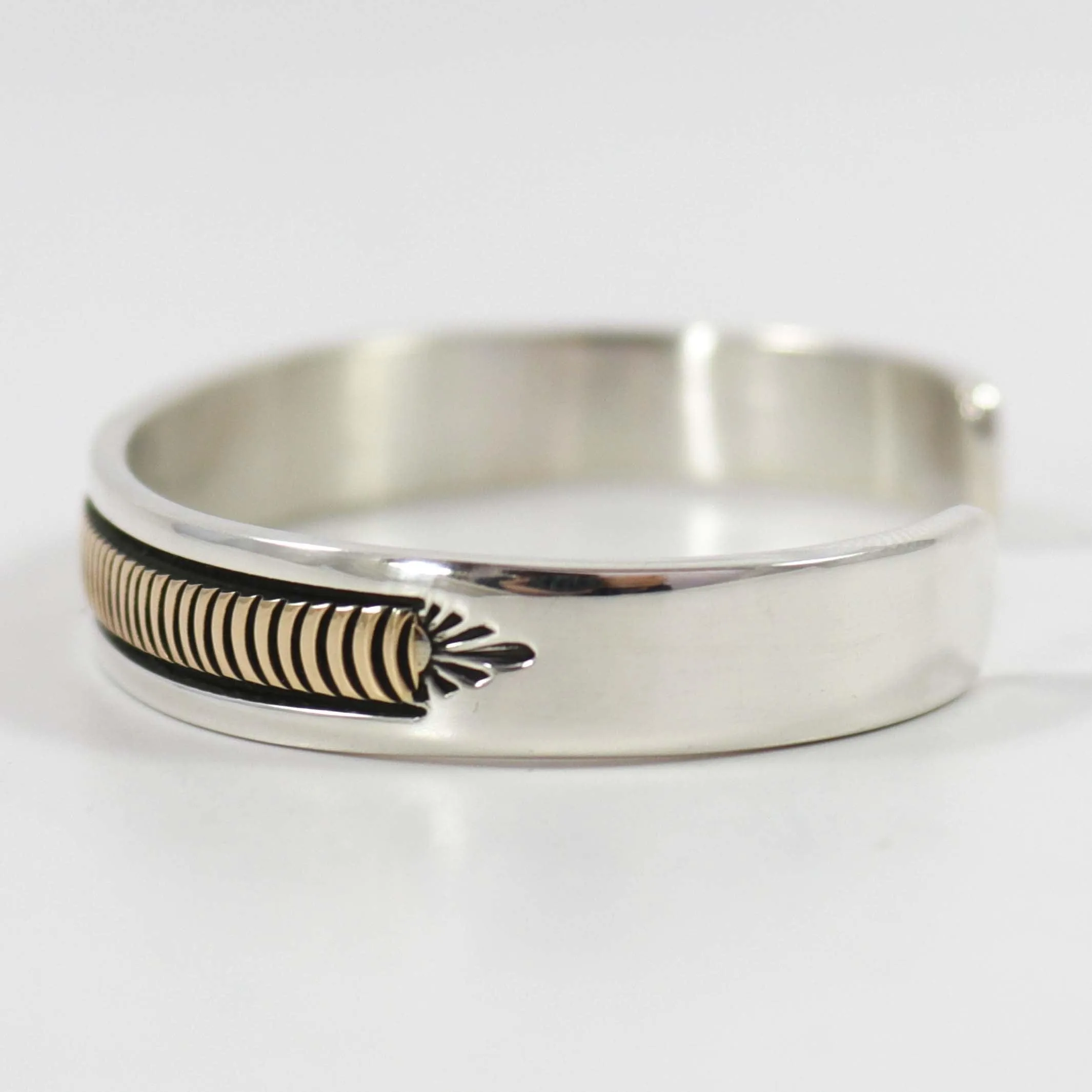 Silver and Gold Cuff