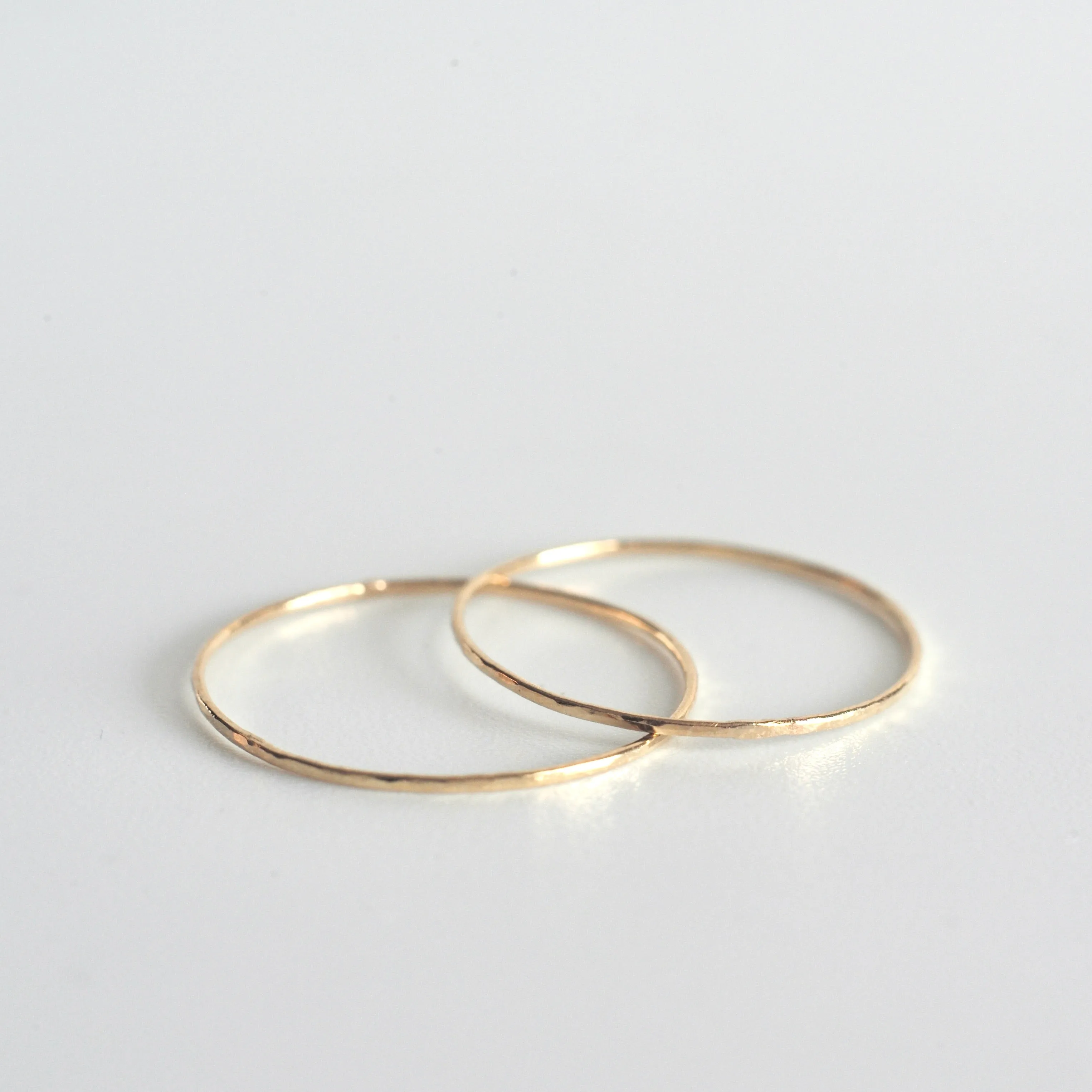 Skinny N°177 Hammered Ring